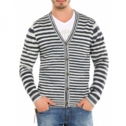 Guessvest-SweaterMorrisonIndigo-Blauwwit