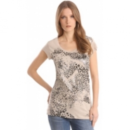 SSRNSKINTEE-Guess-Shirtsentops-Beige