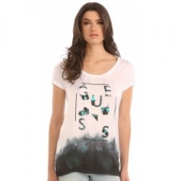 SSRNSEQUINSTEE-Guess-T-shirts-Wit