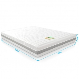 MatrastraagschuimNASA-Bambooopmicropocketveren160x190dikte24cm