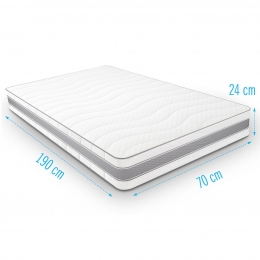 KoudschuimmatrasINTENSOR70x190dikte24cm