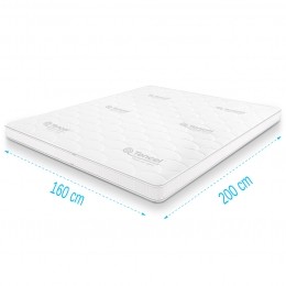 TopdekmatraskoudschuimTencelDeluxe160x200dikte11cm
