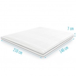 KoudschuimTopdekmatrastopper140x210dikte7cm