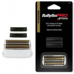 BabylissPRO4ArtistsMetalenFoilShaversDoubleCutterZilver