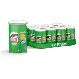 PringlesChipsSourCreamOnion12x70gr
