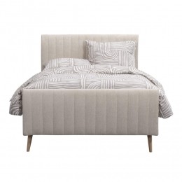 LeenBakker-BedLieke-Ecru-120x200Cm-Stof-Beige