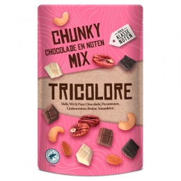 VerseKlassenotenChunkyChocoladeenNotenMixTricolore150gr