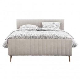 LeenBakker-BedLieke-Ecru-160x200Cm-Stof-Beige