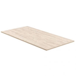 LeenBakker-BureaubladZitstaBureauHomeworx-Eikenkleur-160x80Cm-Melamine-Bruin