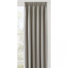 LeenBakker-GordijnstofSilkeLichtdoorlatend-Polyester-Grijs-B150Cm