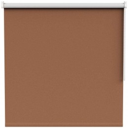 LeenBakker-FenstrRolgordijnStockholmVerduisterend-Tabak30954-Polyester-Bruin-120x10x10Cm
