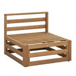 LeenBakker-LoungebankElementClermont-Midden-63x78x72Cm-Hout-Bruin