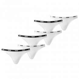 PumaBikiniSlipDamesWit6-Pack-XS