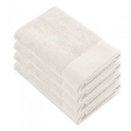 WalraSoftCottonDouchelaken70x140cm550gramStoneGrey-4stuks