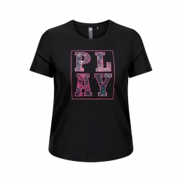 OnlyPlayHypeShortSleeveShortTrainingTeeCurvy
