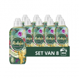 8xRobijnIntenseWasverzachterParadiseSecret38Wasbeurten765ml