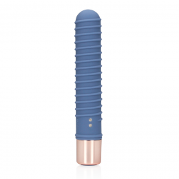 LovelineRibbedMiniVibratorBlueHorizon14cm