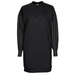 KorteJurkKarlLagerfeldFABRICMIXSWEATDRESS