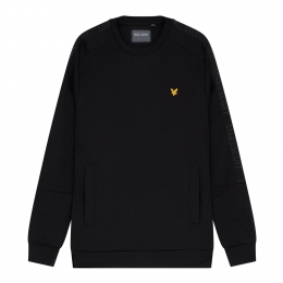 LyleScottPocketBrandedSweatCrew