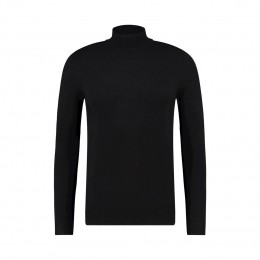 PurewhiteEssentialKnitMockneckLongsleeve