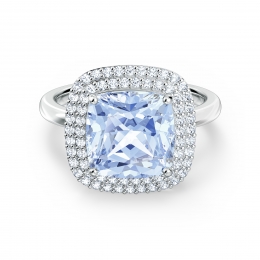 Swarovski5572636-AngelicRingLrg-Zilverkleurig-Ring-maat52