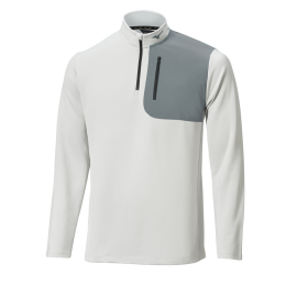 MizunoEssential14ZipGrijsDamesHerenMaatXL