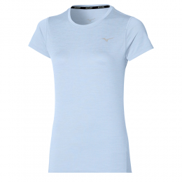 MizunoIMPULSECORET-SHIRTHalogenBlauwDamesMaatXL