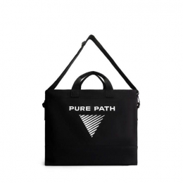 PurewhiteEssentielLogoBagCanvas