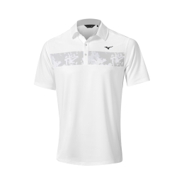 MizunoFloralSTPoloWitHerenMaatXL