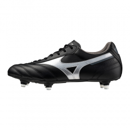 MizunoMORELIAIICLUBSIVoetbalschoenenZwartgalaxysilverdarkshadowDamesHerenMaat41
