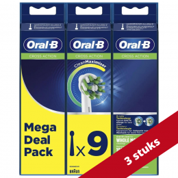 OralBOral-BOpzetborstels-CrossAction9stuks333