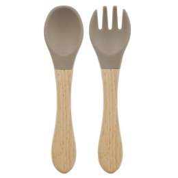 Dutsi-BabyBestekset-HoutSiliconen-Taupe