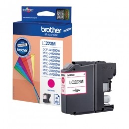 Inktcartridgebrotherlc-223mrood