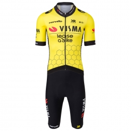 TEAMVISMALEASEABIKERace2025Setfietsshirtfietsbroekset2