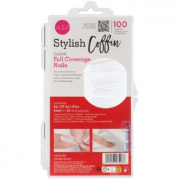 NagelaccesoiresAspUltraDuidelijkeStijlvolleCoffinNepnagels