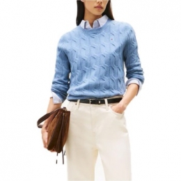SweaterTommyHilfigerSOFTWOOLCABLEC-NKLS