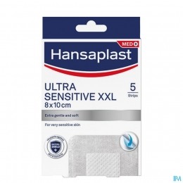 HansaplastPleistersUltraSensitiveXxl8x10cm5