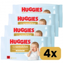 Huggies-ExtraCareSensitive-Billendoekjes-192babydoekjes-4x48