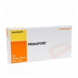 PrimaporeSnVerbPost-op20cmx10cm2066000319