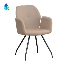 StoelFreytaupegerecycledpolyester