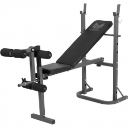 GyroneticsHalterbank-Fitnessbank-MetLegCurl-Belastbaartot160kg-Opklapbaar-GorillaSports