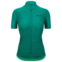 SANTINIDamesshirtmetkortemouwenColorePurodamesfietsshirtMaatXL