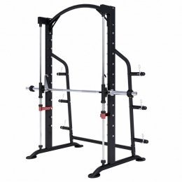 Multipress-PowerRack-SquatRack-Krachtstation-Zwart-GorillaSports