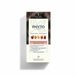 PhytocolorPermanenteHaarkleuring5LichtbruinIntensenNatuurlijkeKleur
