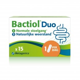 MetagenicsBactiolDuoNormaleStoelgangenWeerstand15Capsules
