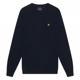 LyleScottCottonMerinoCrewNeckJumper