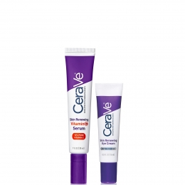 CeraVeSkinRenewingDuoforVisiblyBrighterSmootherSkinwithVitaminCSerumandEyeCream