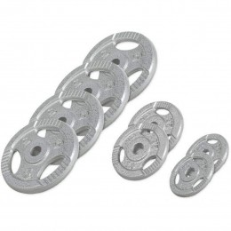 HalterschijvenSet-Bundel-275kg-4x5kg2x25kg2x125kg-GripperGietijzer-30mm-GorillaSports