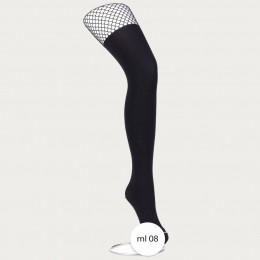 WorkLessZwangerschapspantyPositiepantyZwartmetNetRand