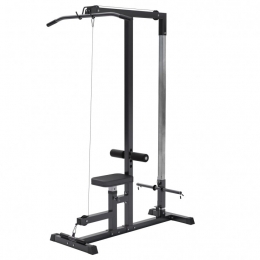 LatPulleyStation-inclkabels-Krachtstation-Latstation-Zwart-GorillaSports